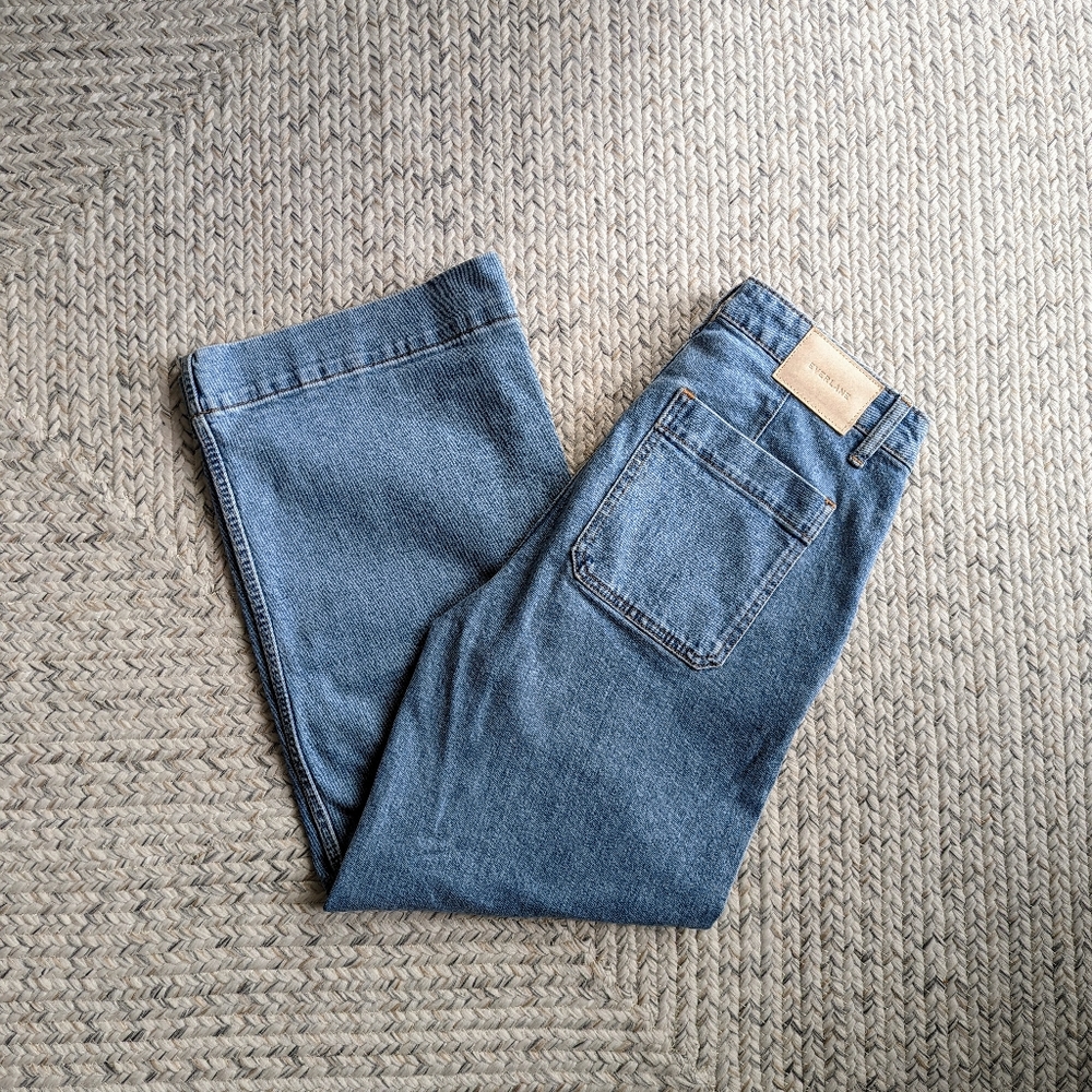 Everlane The Wide Leg Jean 28 Crop
